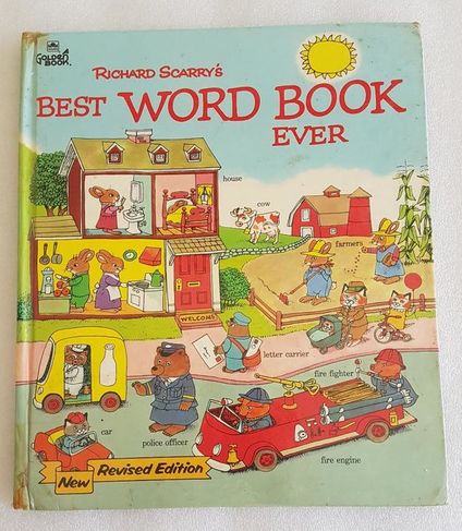 Livro de Inglês para Crianças - Richard Scarry's Best Word Book Ever