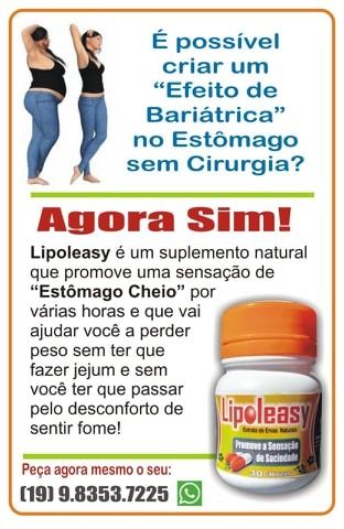 Lipoleasy (exclusivo) “efeito de Bariátrica”