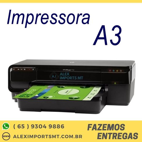 Impressora A3 Hp Pro 7110 A3 Jato Usb Rede Wifi