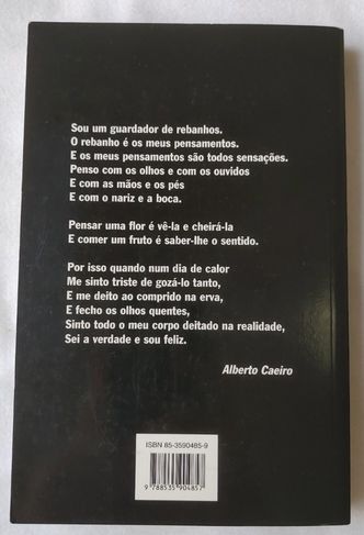 Livro Poesia Alberto Caeiro - Fernando Pessoa