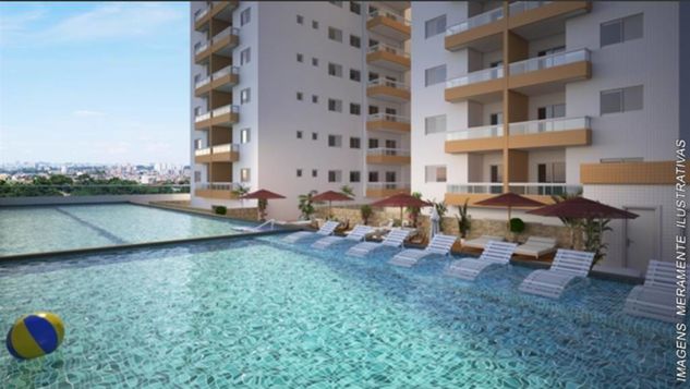 Apartamento com 57.06 m2 - Boqueirão - Praia Grande SP