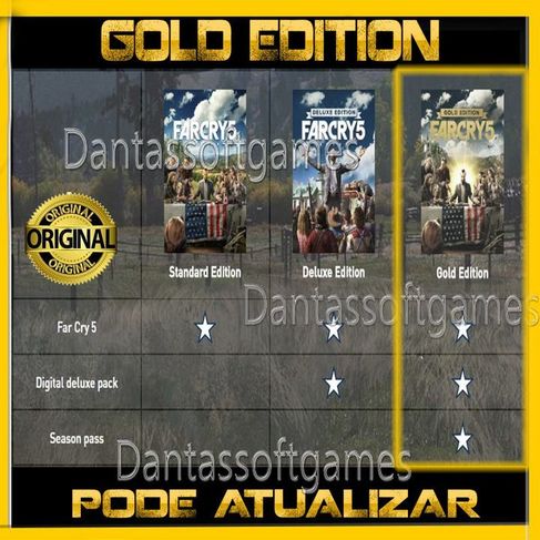Far Cry 5 Gold Edition Pc Steam Original (offline) Promoção