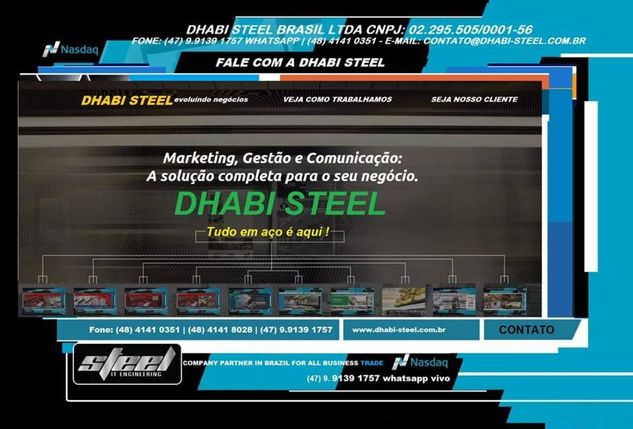 Bobina de Aço Galvalume Dhabi Steel
