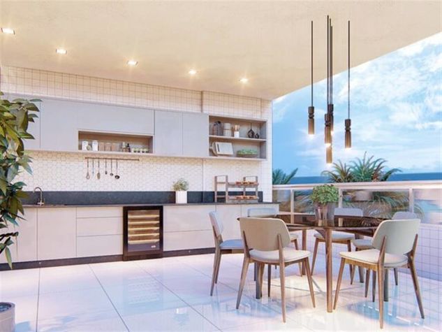 Apartamento com 112.7 m² - Caiçara - Praia Grande SP