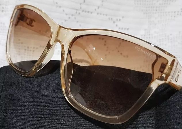 óculos de Sol Feminino Translucido Chanel