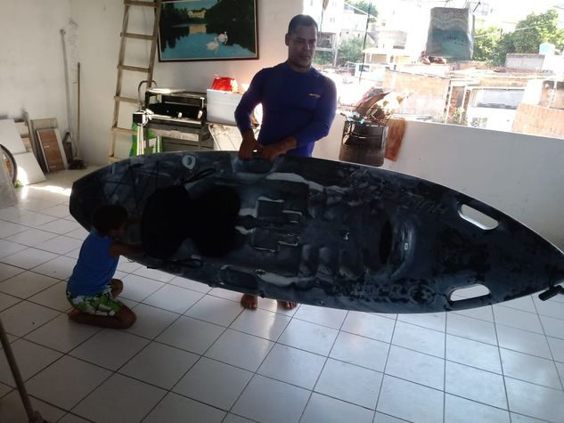 (salvador)vendo Caiaque Novo Hunter Fishing Brudden Náutica Peso 18kg