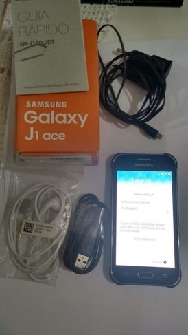 Celular Praticamente Novo Smartphone Samsung Galaxy J1 Ace 4gb 2 Preto