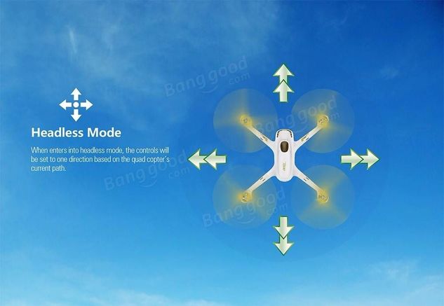 Quadcopter Hubsan X4 Brushless Fpv 1080p Camera Gps Rc Frequência: 2.4g