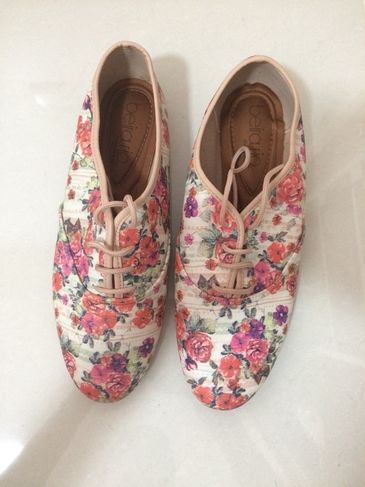 Sapato Feminino Floral