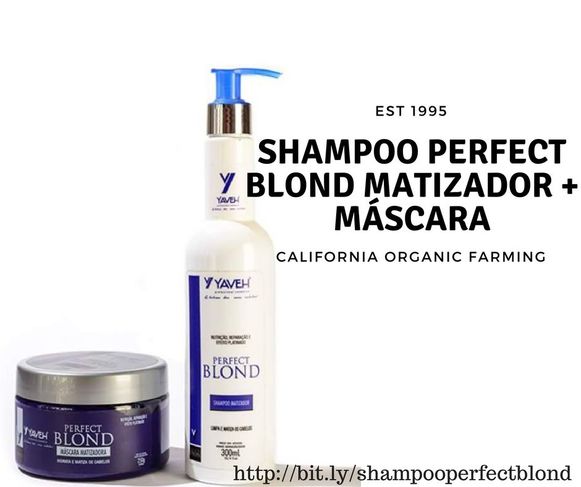 Shampoo Perfect Blond Matizador + Máscara