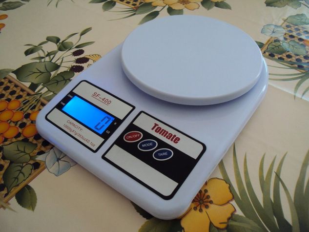 Balança Digital para Cozinha Pesa de 1g Até 10kg Novinha