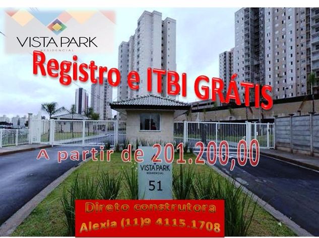 Feirão Vista Park Jundiai Registro/ Itbi Gratis e Desconto