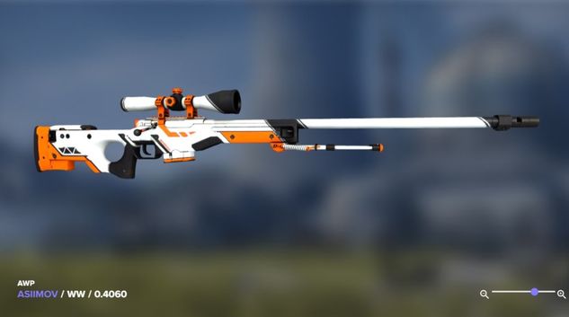 Stattrak Awp / Well-worn Asiimov