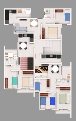 Apartamento em São José dos Pinhais , 2 e 3 Dormitórios