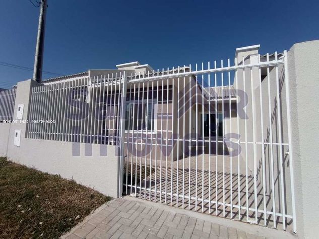 Casa para Venda em Ponta Grossa, Jardim Carvalho, 3 Dormitórios, 1 Banheiro, 1 Vaga