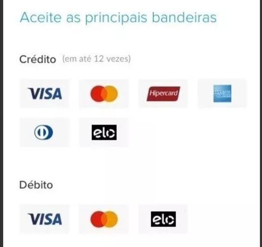 Máquina de Cartão Débito e Crédito Point Mini - Mercado Pago