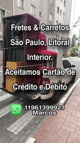 Carretos e Fretes São Paulo Litoral Interior
