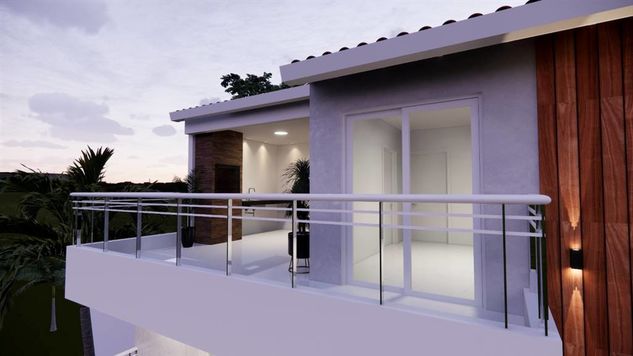 Casa com 92.32 m² - Mirim - Praia Grande SP