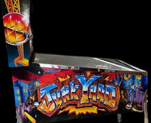 Fliperama Arcade Pinball Willians Portatil Junk Yard Usado