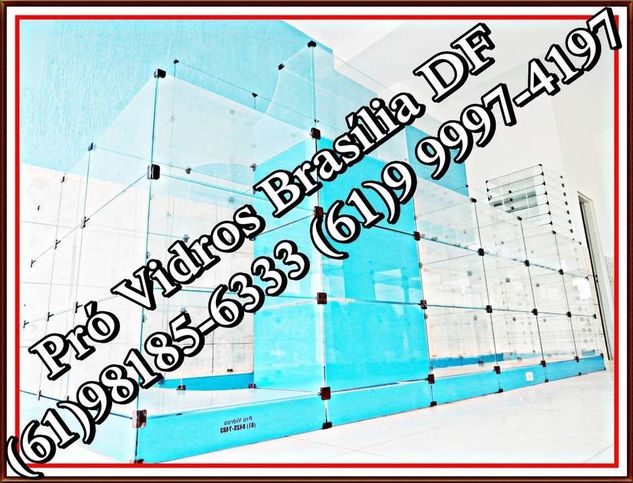 Balcao Expositor, Vidro Modulado, Valparaiso, Santa Maria, Luziania