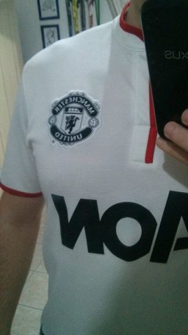 Camisa Manchester United Branca- 2012