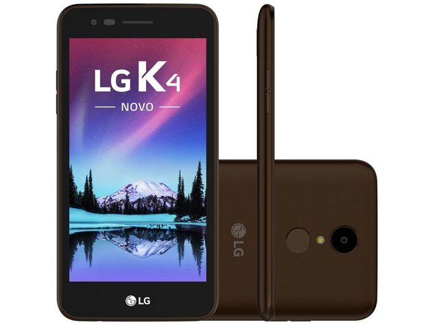 Smartphone Lg K4 Novo 8gb Marrom Dual Chip 4g Câmera 8mp + Selfie 5m