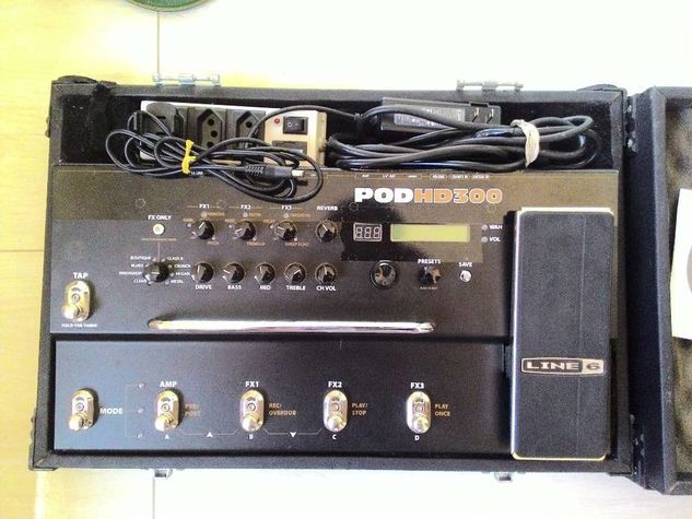 Pedaleira Pod Hd300