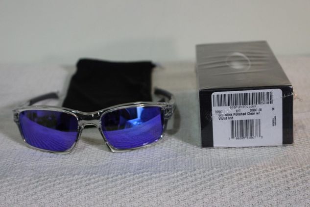 óculos Oakley Chainlink -violet Iridium Novo e Original