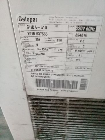 Freezer Horizontal Gelopar 510 Litros - Ghda-510