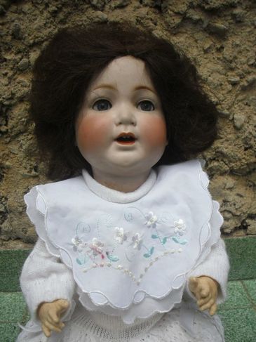 1902 Kley Hahn Doll 50cm Alemã Biscuit Mbq Brinquedos