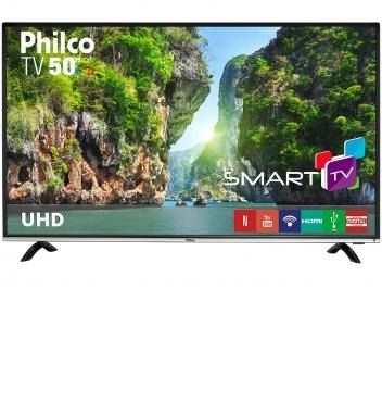 Smart TV 4k Led 50” Philco Ptv50f60sn Wi-fi - Conversor Digital 3 Hdmi