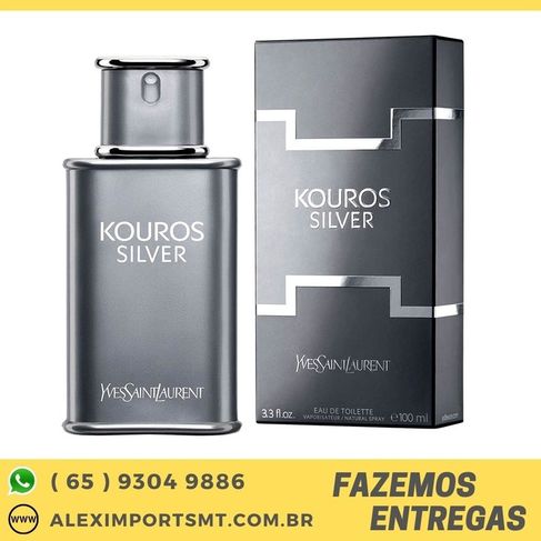 Kouros Silver 100ml Originalalex Imports MT - Cuiabá Kouros Silver,