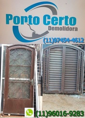 Compro Portas e Janelas Usadas em São José dos Campos