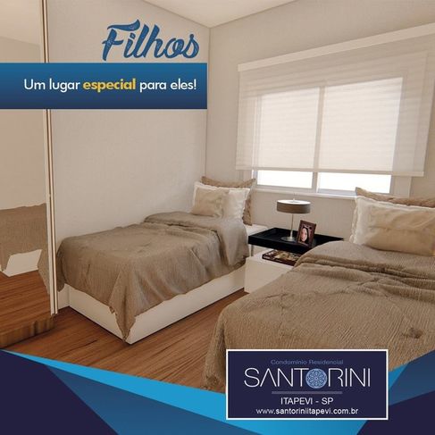 Residencial Santorini Itapevi- Aptos 2 Dorms - Minha Casa Minha Vida