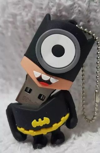 Pen Drive 4gb Personalizado Minions Batman