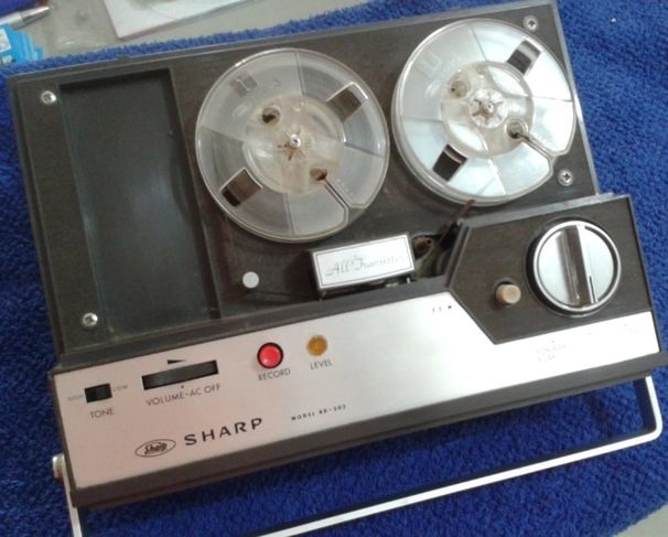 Gravador de Rolo Sharp Rd-303 - Antiguidade da Década de 60 - Funciona
