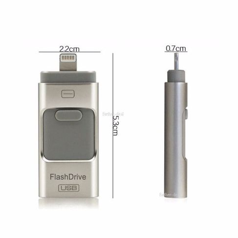 3 em 1 Pen Drive 64 GB para Android / Iphone 5 / 5s / 6 / 6s