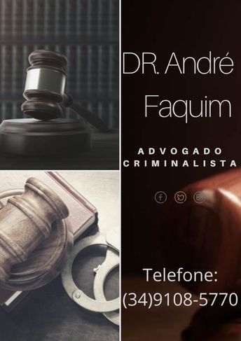 Dr. André Faquim Direito Penal Uberaba MG , Advogado Criminal Uberaba