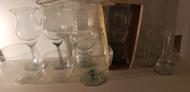 Conjunto de Vasos de Vidro