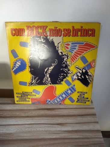 Lp com Rock Não SE Brinca 1986 Polygram