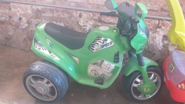 Moto Elétrica Infantil Verde