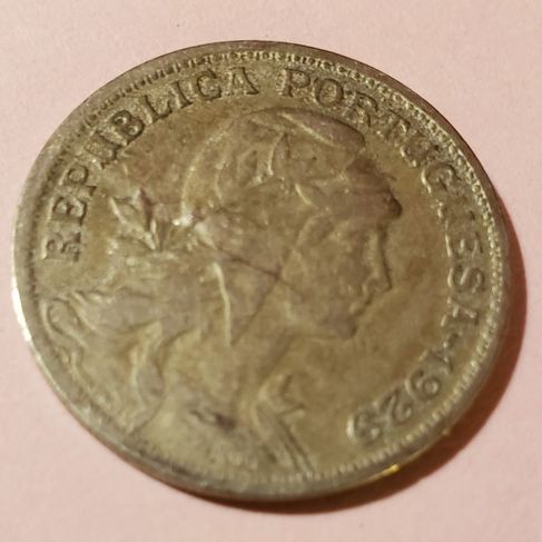 Portugal Moeda de 50 Centavos 1929