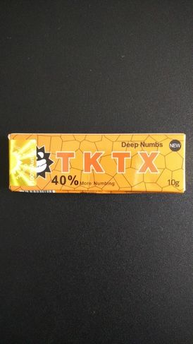 Pomada Tktx 40% para Tatto