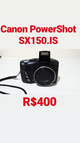Câmera Semi Profissional Canon Powershot 150is