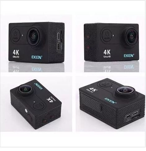 Camera Eken H9r 4k+32gb+bastao+bat. Extra+controle GO Pro