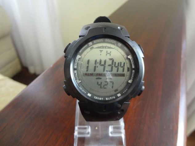 Relógio Digital Honx Preto à Prova D'água 100% Novo
