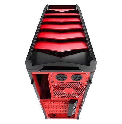 Gabinete Gamer Aerocool Atx S Fonte Xpredator X1 Devil Red En57066