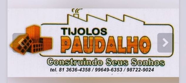 Tijolos para Pau Amarelo Paulista PE