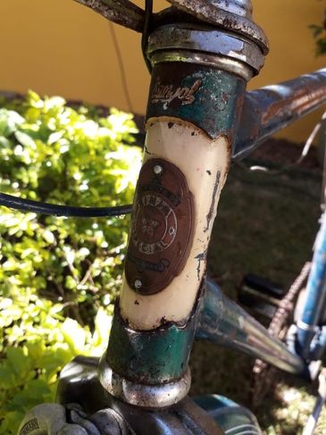 Bicicleta Antiga Portuguesa Década de 50