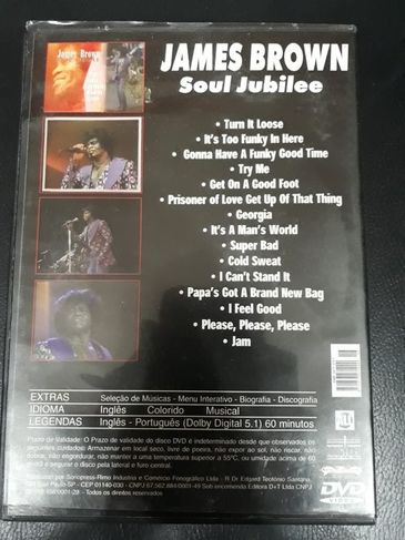 DVD James Brown - Soul Jubilee